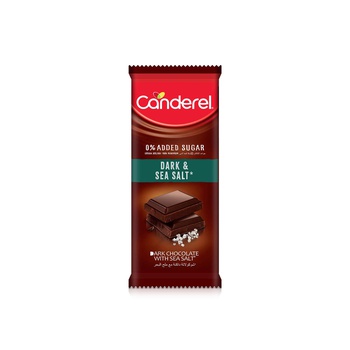 Canderel Chocolate Dark & Sea Salt 100g