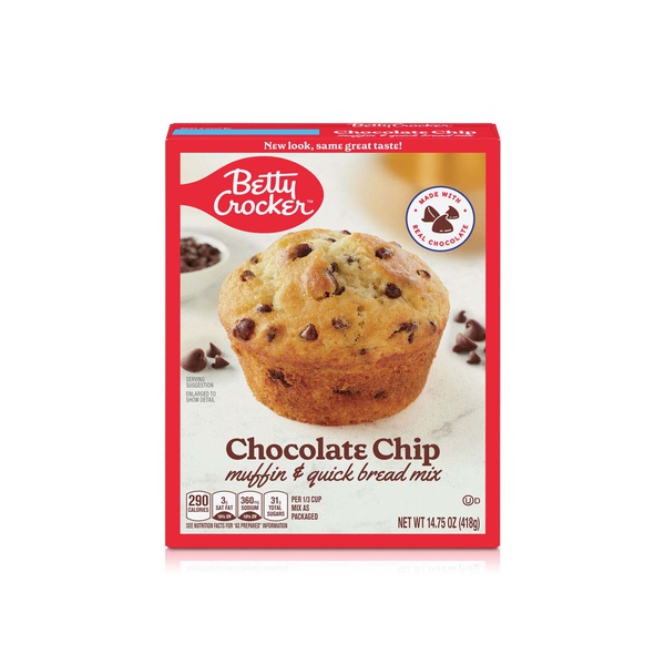 Betty Crocker Chocolate Chip Muffin & Quick Bread Mix 418g
