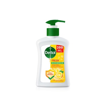 Dettol Fresh Citrus & Orange Blossom Scent Liquid Handwash Pump 200ml