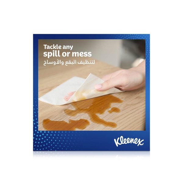 Kleenex Multi Purpose Kitchen Tissue Paper Towel 40 Sheets x 2 Ply x 4 Rolls