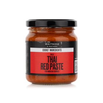 Waitrose Cooks' Ingredients Thai Red Curry Paste 190g
