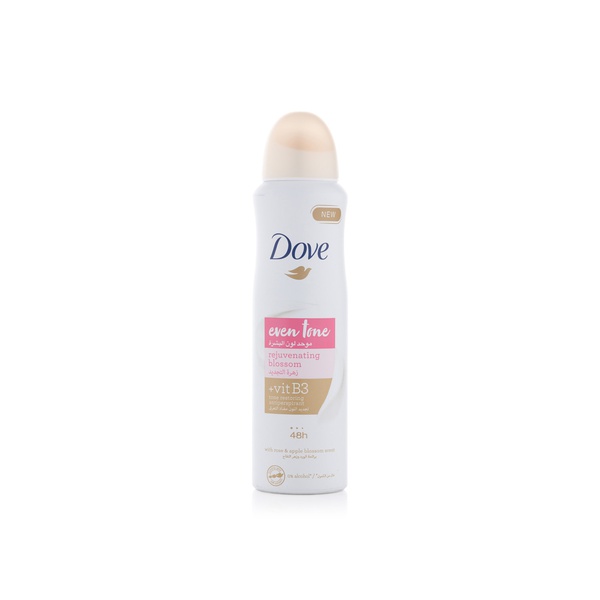 اشتري Dove antiperspirant deodorant body spray even tone 150ml في الامارات