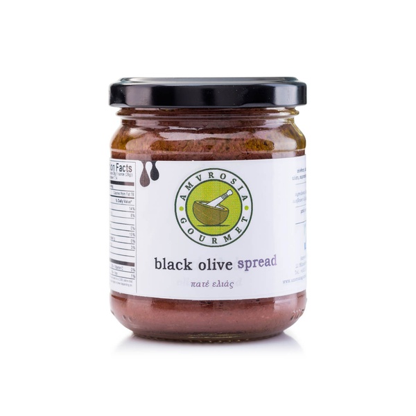 Amvrosia Gourmet Black Olive Spread 200g