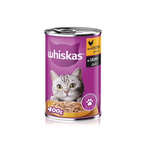 Whiskas Adult Wet Cat Food Tasty Mince Chicken 400g