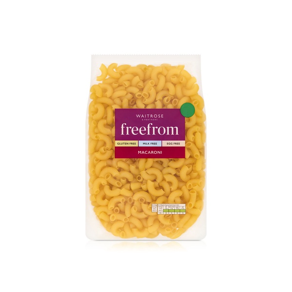 Waitrose Freefrom Elbow Macaroni 500g