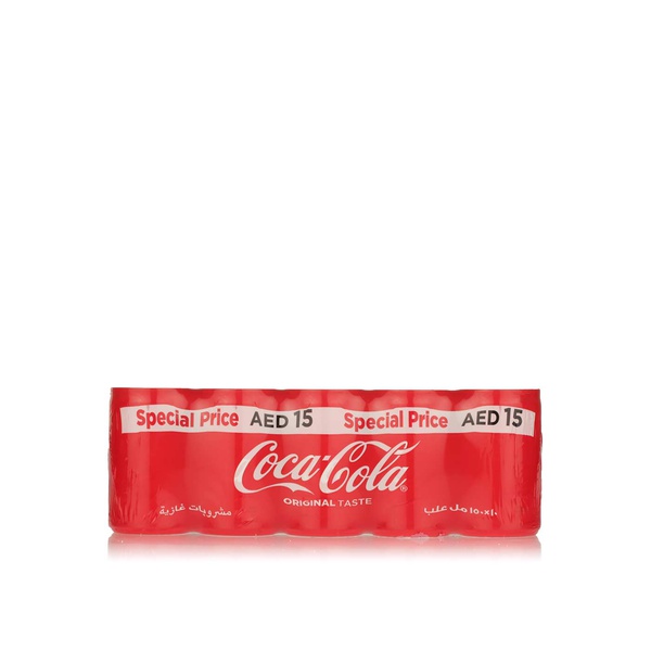 اشتري Coca-Cola 10 x 150ml في الامارات