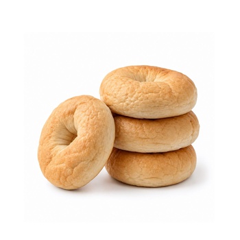 Spinneysfood Plain Bagel Buns x 4