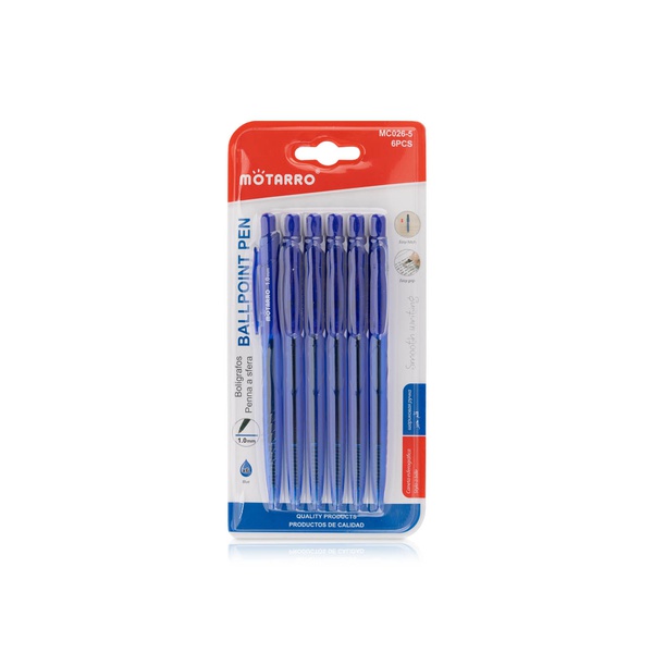 Share The Love Blue Ballpoint Pens x 6