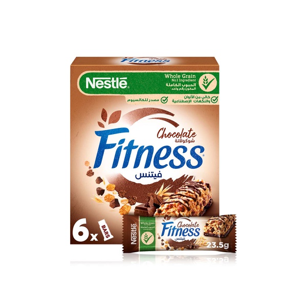 Nestle Fitness Chocolate Bars 6 x 23.5g