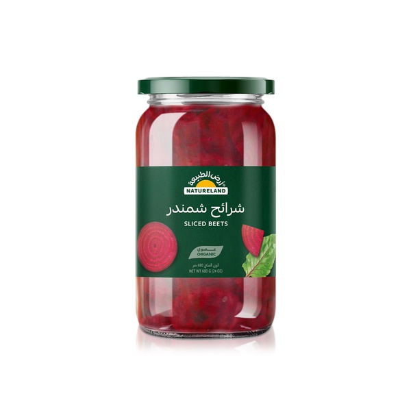 Natureland Organic Sliced Beets 680g