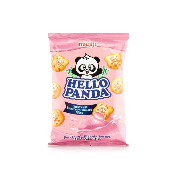 Meiji Hello Panda Strawberry Biscuits 32g