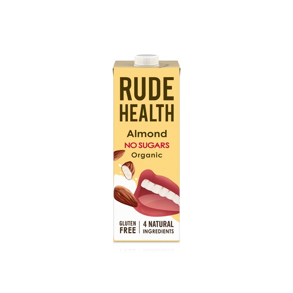 Rude Health Organic Sugar Free Almond Drink 1 litre