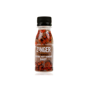 Zinger Organic Shot Extra Hot Ginger 70ml