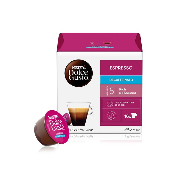 Nescafe Espresso Decaffeinato 16s 88g
