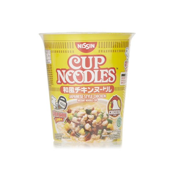 Nissin cup noodles Japanese style chicken 67g price in UAE Spinneys