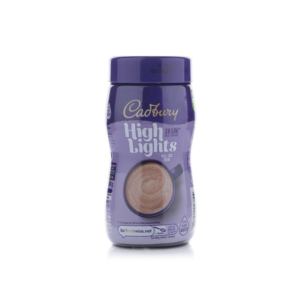 Buy Cadbury highlights milk chocolate drink 180g in UAE