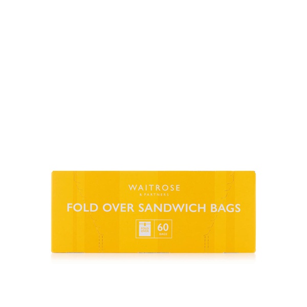 اشتري Waitrose fold over sandwich bags 60s في الامارات