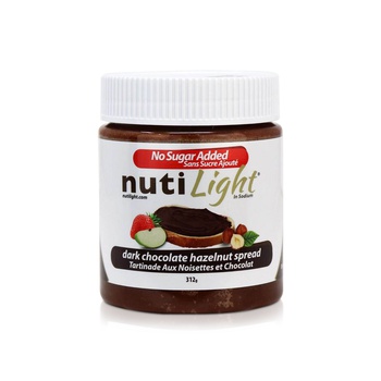 Nutilight Dark Chocolate Hazelnut Spread 312g