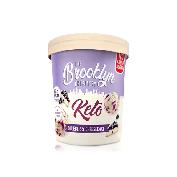 The Brooklyn Keto Blueberry Cheesecake Ice Cream 450ml