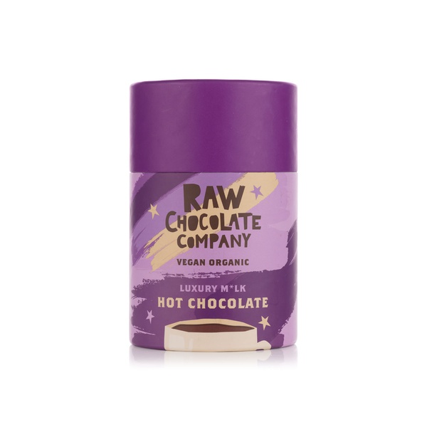 Buy Raw Chocolate Company vegan organic luxury milk hot chocolate 200g in UAE