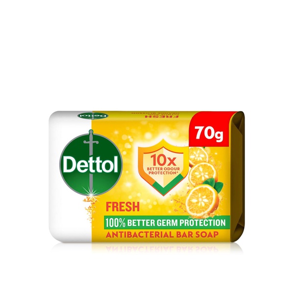 Dettol Fresh Citrus & Orange Blossom Bathing Soap 70g
