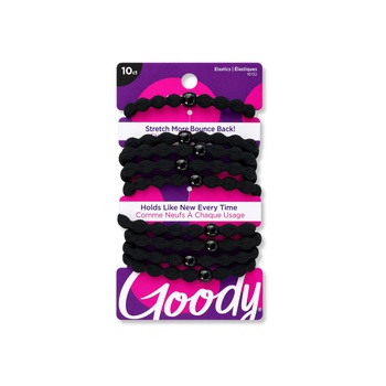 Goody Ouchless Forever Hair Elastics x 10