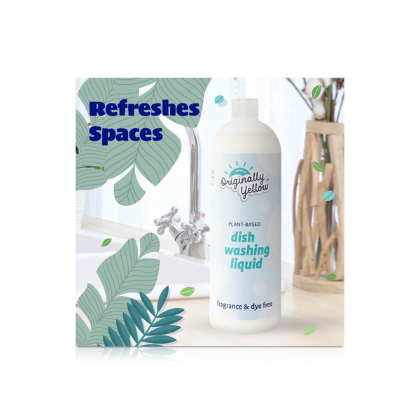 Originally Yellow Fragrance Free Dishwashing Liquid 470ml