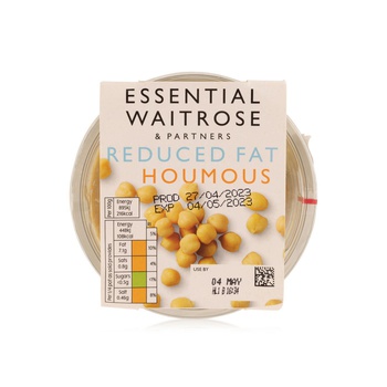 Waitrose Essential Reduced Fat Houmous 200g