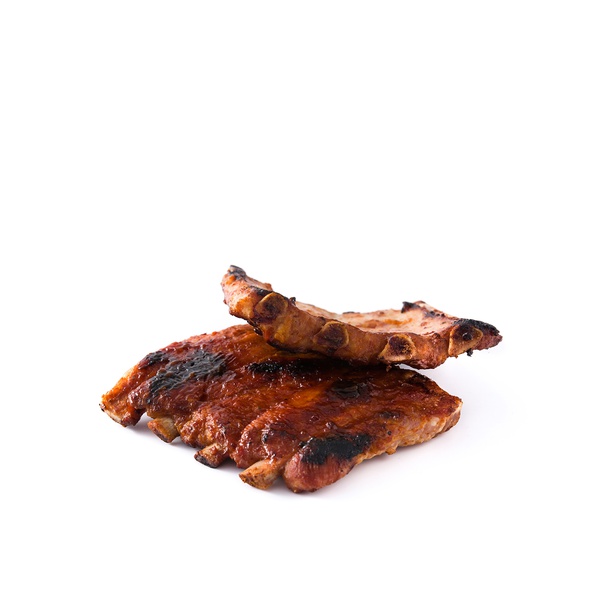 Buy SpinneysFOOD beechwood smoked beef ribs with BBQ sauce in UAE