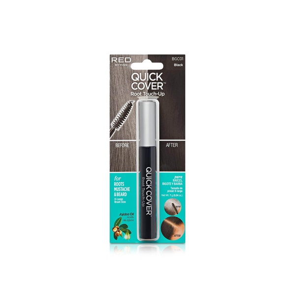 Kiss Quick Cover Root Touch-Up Brush In Haircolor BGC01 Black