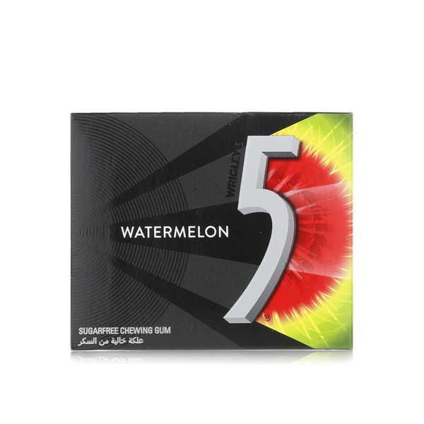 Wrigley's 5 watermelon chewing gum 31.2g - Spinneys UAE