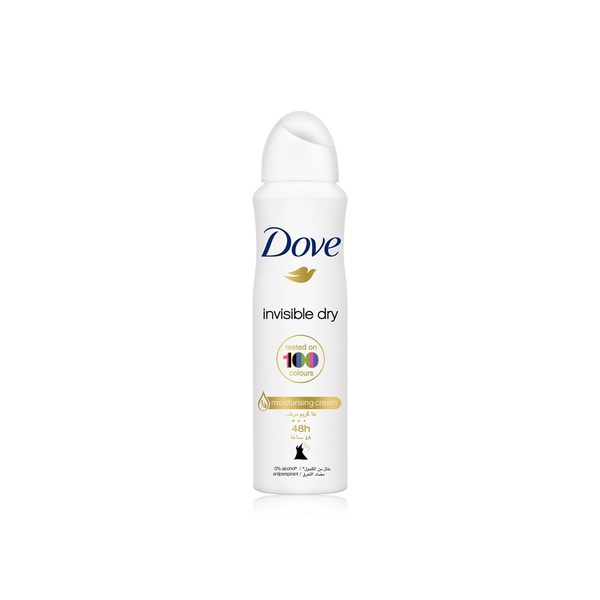 اشتري Dove female invisible deodorant spray 150ml في الامارات