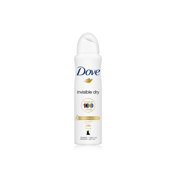 Buy Dove female invisible deodorant spray 150ml in UAE