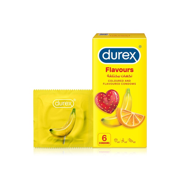 Durex Fruity Flavour Condoms x 6