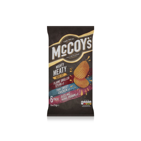 The Real Mccoy's Classic Variety Crisps 25g x 6