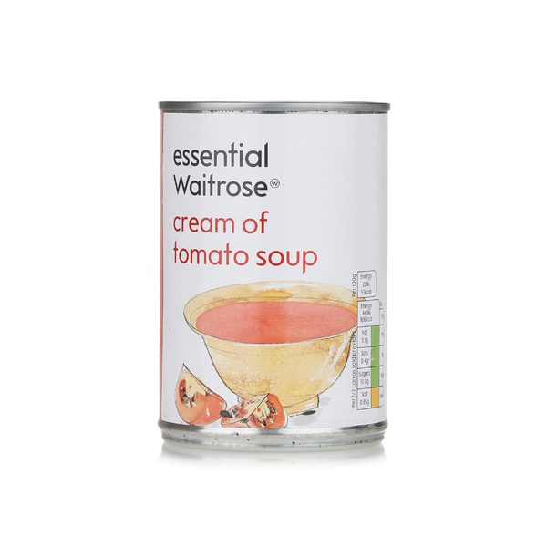 Waitrose Essential Cream of Tomato Soup 400g