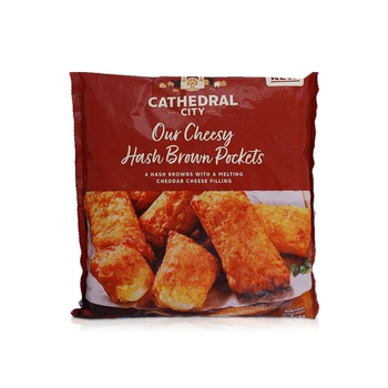 Cathedral City Frozen Cheesy Hash Brown Pockets X 6 360G