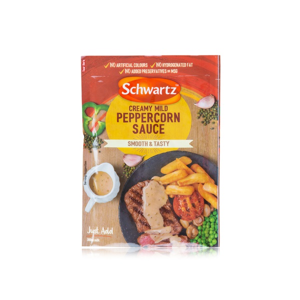 Schwartz Creamy Mild Peppercorn Sauce Mix 25g