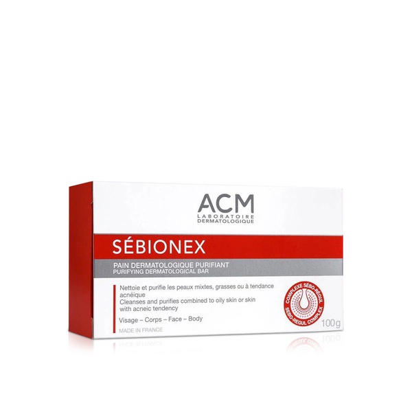 ACM Sebionex Purifying Dermatological Bar Soap 100g