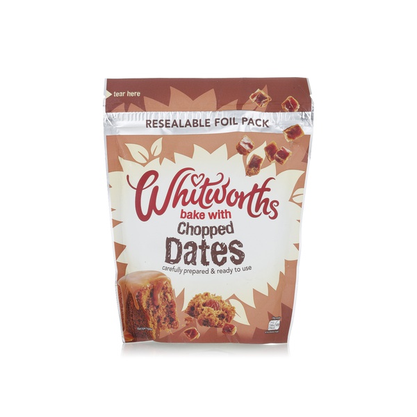 اشتري Whitworths chopped baked dates 250g في الامارات