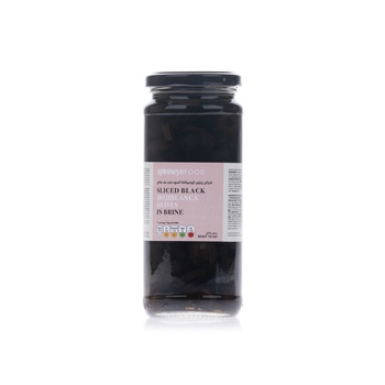 Spinneysfood Sliced Black Hojiblanca Olives in Brine 340g