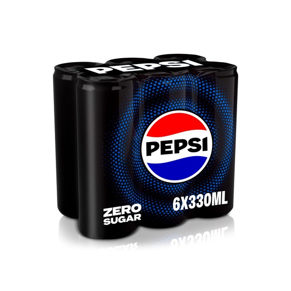 Buy Pepsi Zero cans 6 x 330ml in UAE