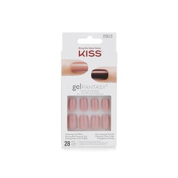 Kiss Gel Fantasy Short Length Pink Press on Nails