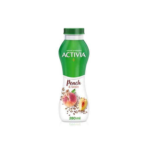 Activia Peach and Grain Yoghurt Drink 280ml