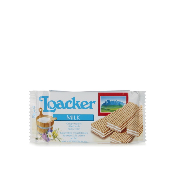 Buy Loacker wafer milk 45g in UAE