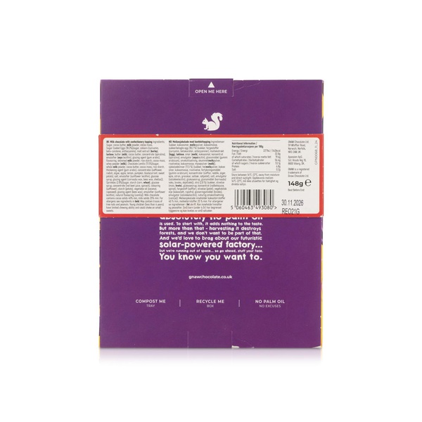 Gnaw The Mighty Flat Chocolate Egg 148g