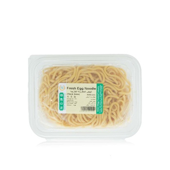Green Village Fresh Egg Noodles Thick 400g