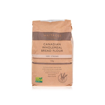 Waitrose Canadian Wholemeal Bread Flour 1.5kg