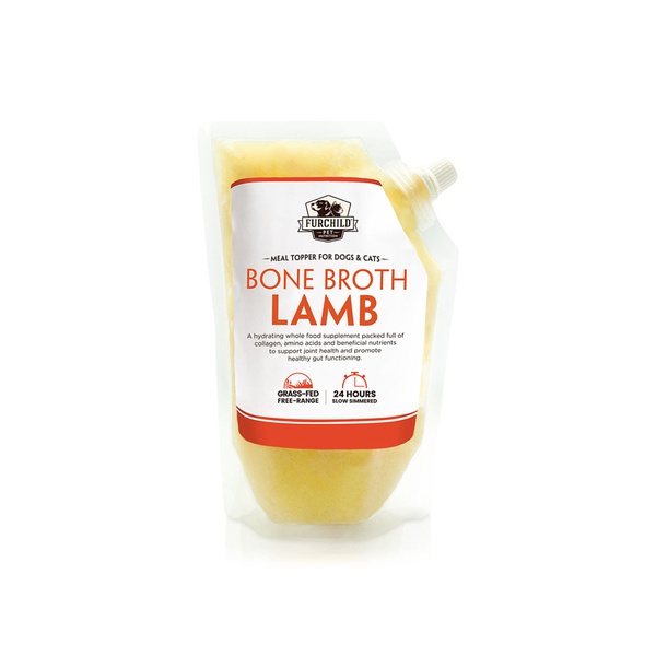 Furchild Grassfed Lamb Bone Broth Pet Nutrition 500ml