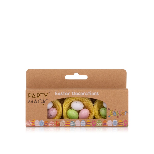 Party Magic Easter Decorations 5cm 3 Pack